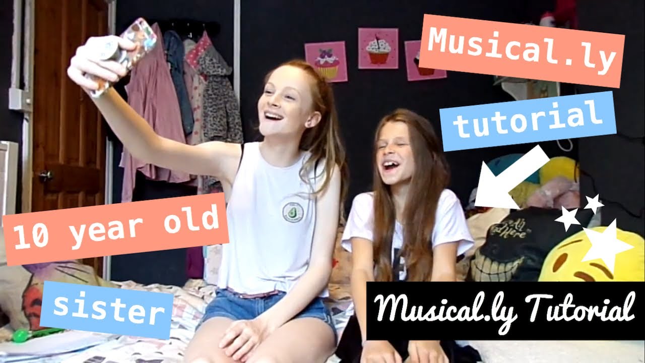 10 Year Old Sister Gives Me A Musical ly Tutorial! phegotflare The