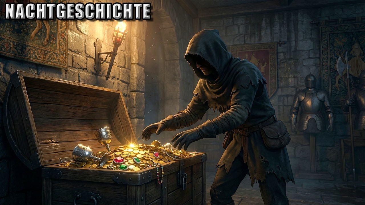 Wie viel Gold müsstest du stehlen, wenn du im Mittelalter als Dieb geboren worden wärst?