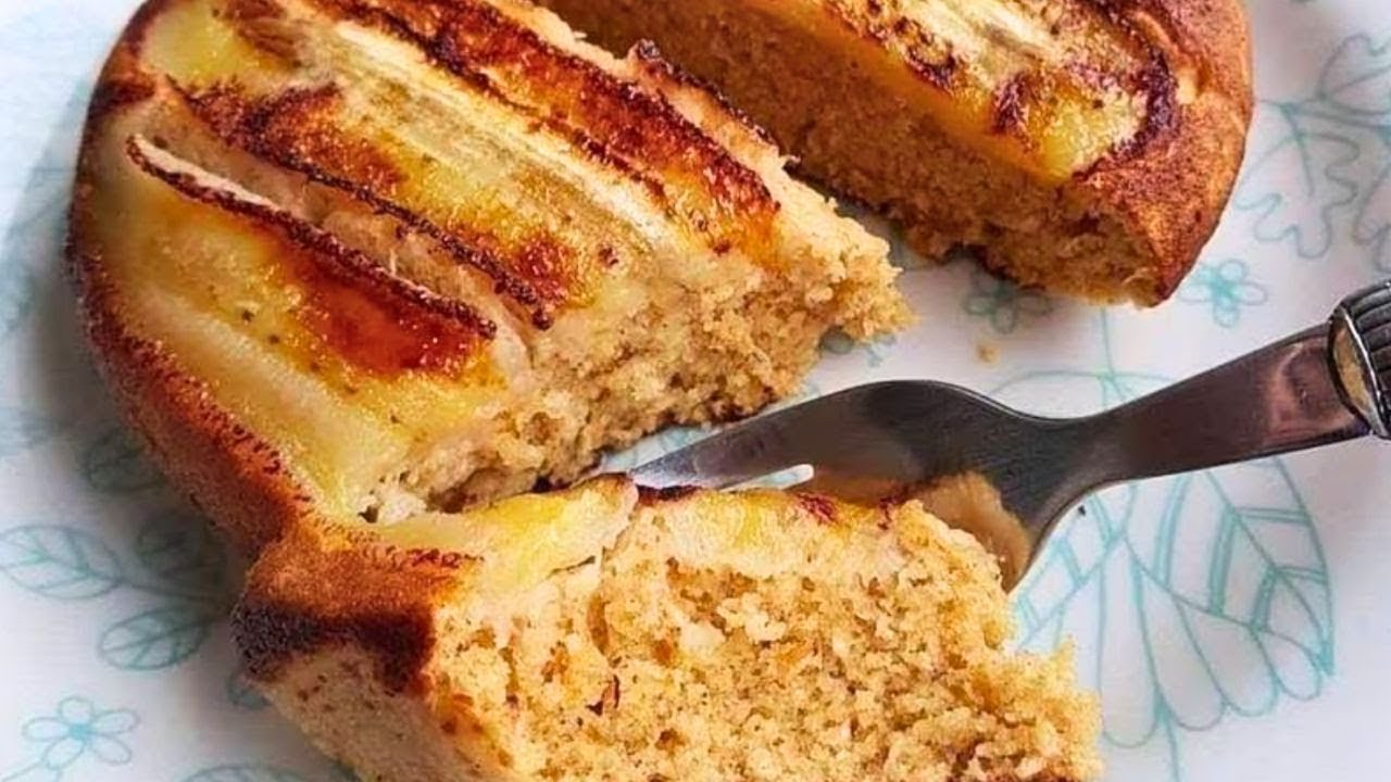 Pão de Aveia e banana na frigideira | Café da manhã SAUDÁVEL | SEM GLUTEN SEM AÇUCAR!