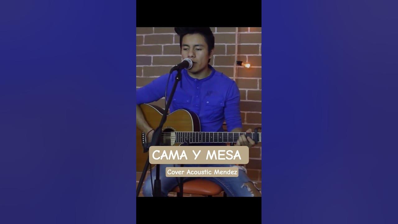 CAMA Y MESA, ROBERTO CARLOS (ACOUSTIC MENDEZ - COVER) #music #cover CAMA Y MESA, ROBERTO CARLOS (ACOUSTIC MENDEZ - COVER) #music #cover