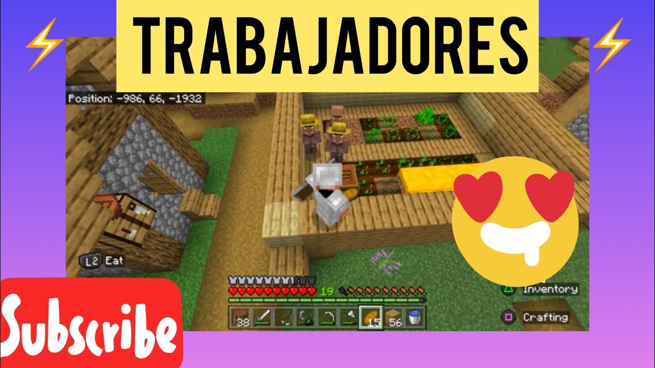 Como HACER que los ALDEANOS tengan HIJOS en MINECRAFT BEDROCK 1.20 Cap