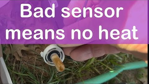 Jandy temp sensor failure; heater won’t light