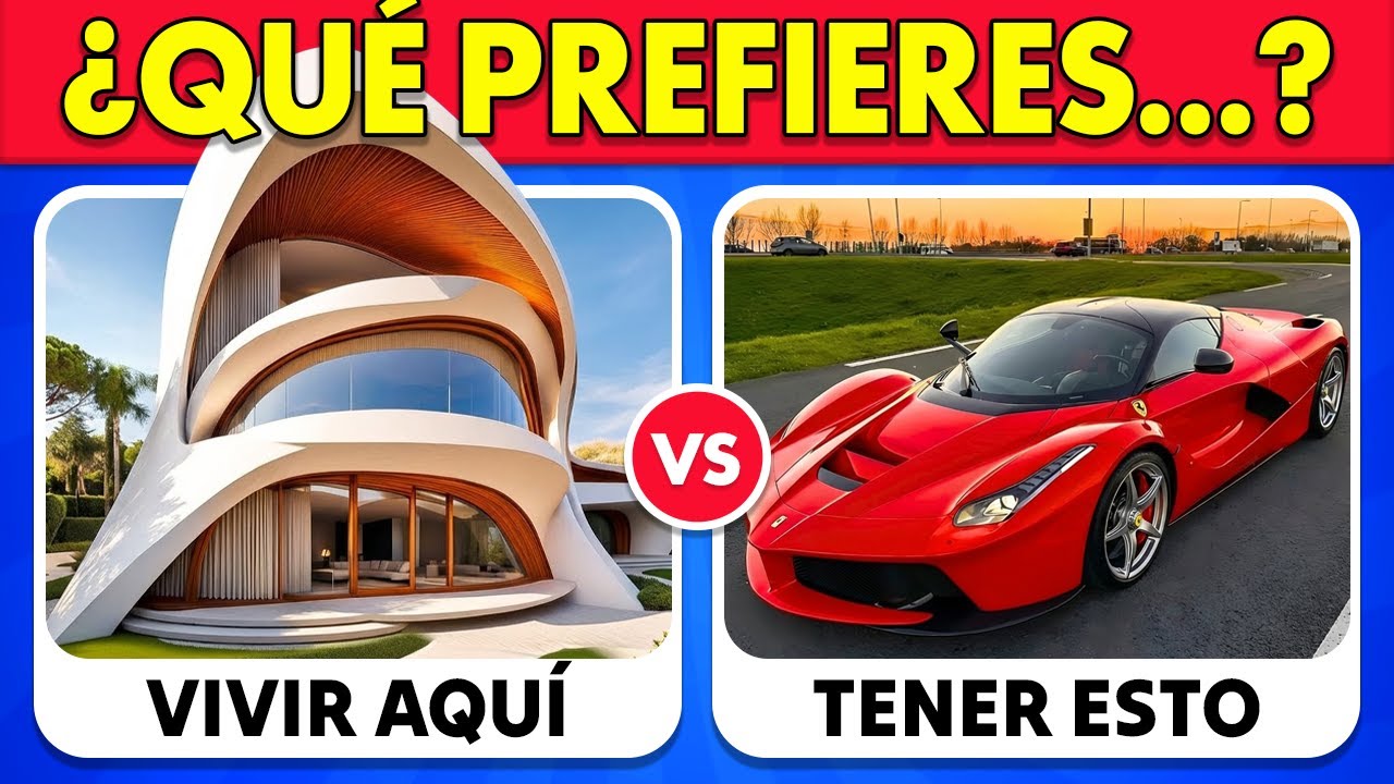 ¿QUÉ PREFIERES...? Edición Lujo 💰💎 ¡Las decisiones MÁS DIFÍCILES! 🔥