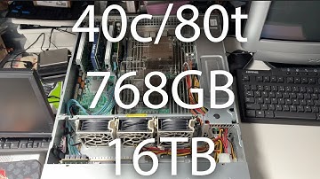 Supermicro SuperServer X10DRI T4+ - 40 kernen en 768 GB RAM!