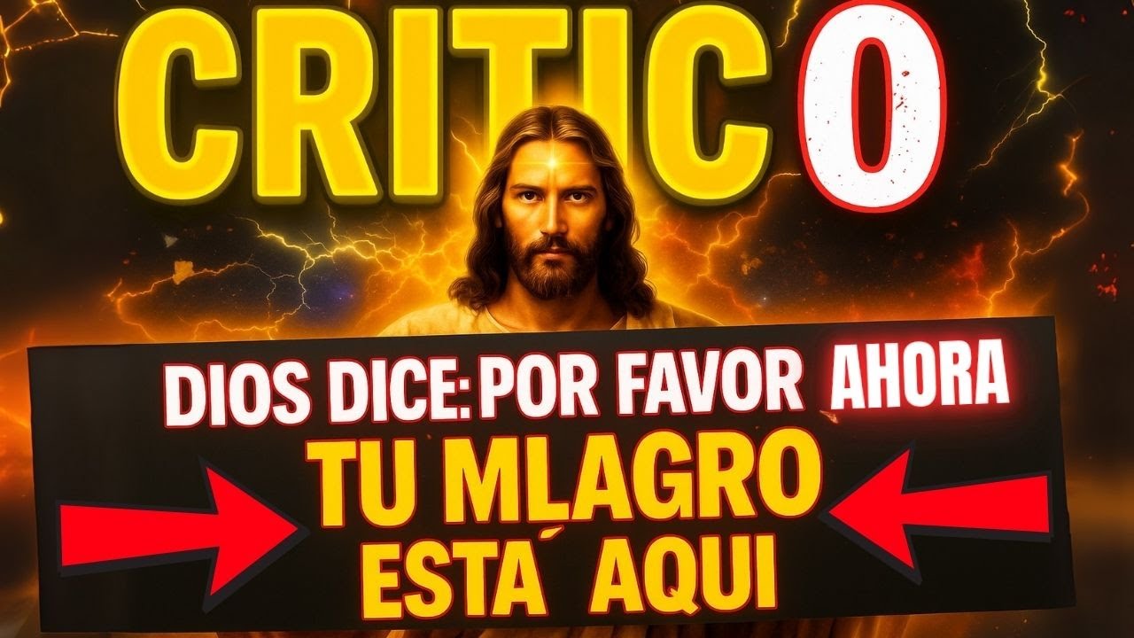 DIOS DICE: POR FAVOR ABRE AHORA, TU MILAGRO ESTÁ AQUÍ