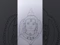 Shree ram pencil drawing #ytshorts #ytshortsvideos #shorts YouTube shorts