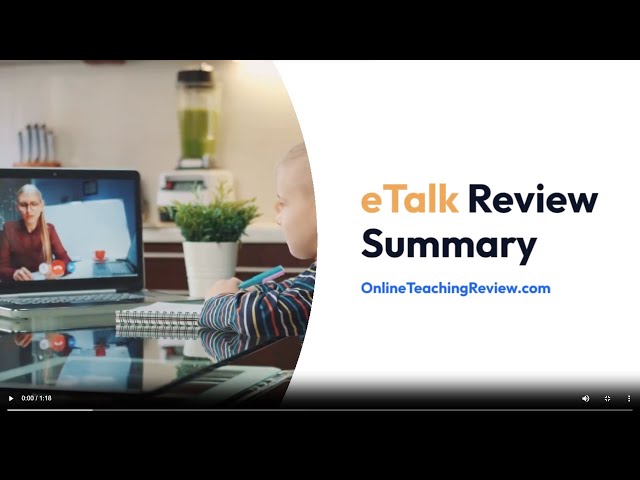 eTalk School - Online Tutoring Job Review class=
