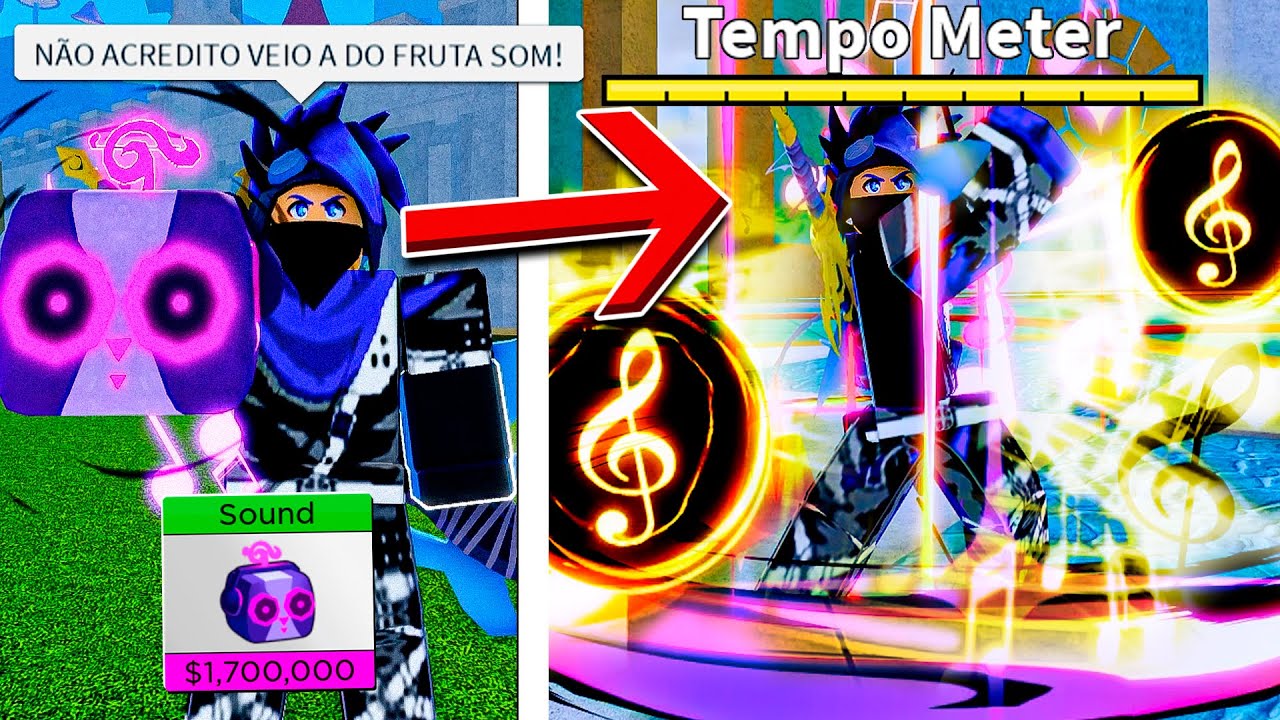 MELHOREI a SABER V2 pro GRAU 1 e USEI no COMBO de PORTAL no Blox Fruits  🔥😱 (DANO SURREAL) 