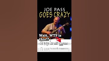 Thumbnail of Joe Pass GOES CRAZY 🤪 #shorts
