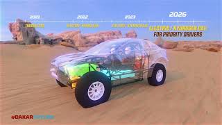 3D VIDEO - Cars Dakar #dakarfuture