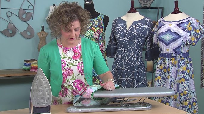 Learn tips for serging knit fabrics on It's Sew Easy with Angela Wolf  (1212-3) 