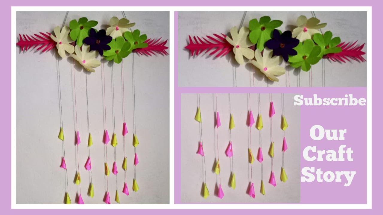 wall hanging craft idea home decorating ideas handmade wall hanging