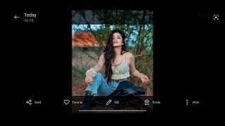 edit girls photos in unique style // edit photo using simple photos app /// screenshot 3