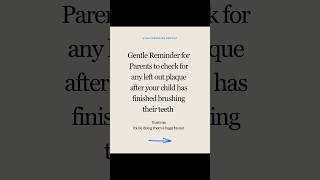 Why is it so important to remove all that plaque after brushing? #toddlers #dentist #healthyhabits