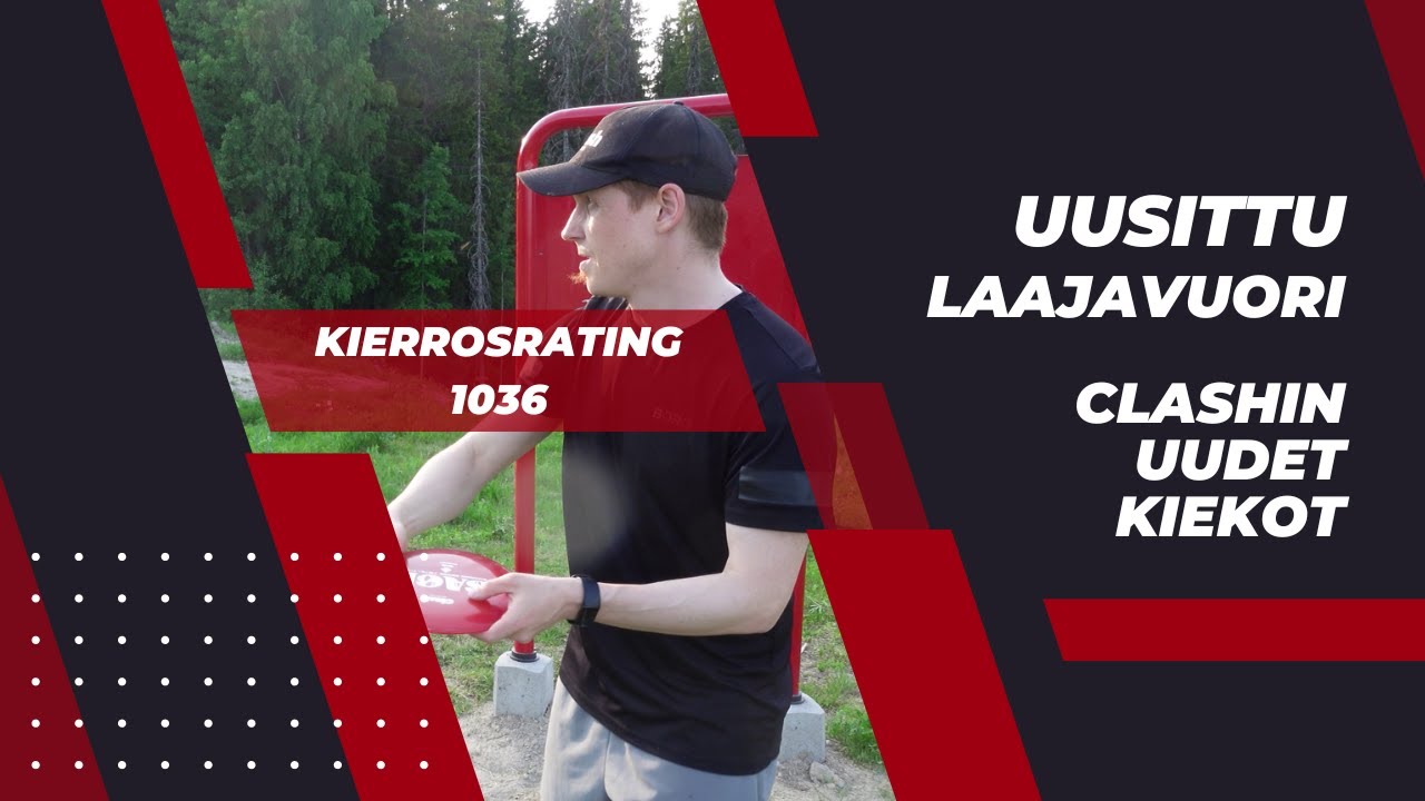 Kisoissa testaamassa clashin uusia kiekkoja!