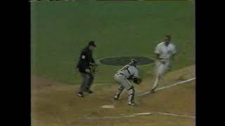 MLB 58th All-Star Game (7-14-1987) "Dave Winfield (Yankees) Tries To Take Out Ozzie Virgil (Braves)"