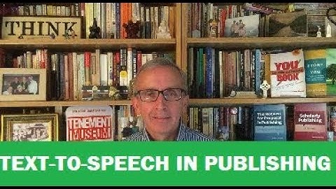 Using Text-To-Speech in Publishing