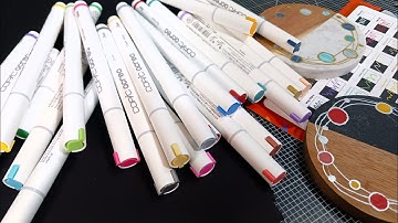 NEW Markers for Copic!?!  Copic Acrea Paint Pens Unbox & Craft