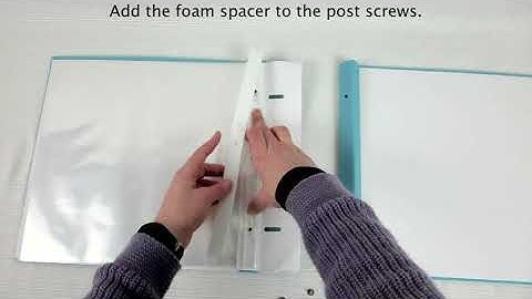 How to Add Pages to a Post-Bound Album Tutorial