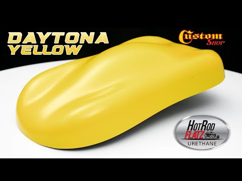Daytona Yellow Automotive Paint