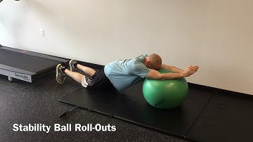 Stability Ball Roll-Outs