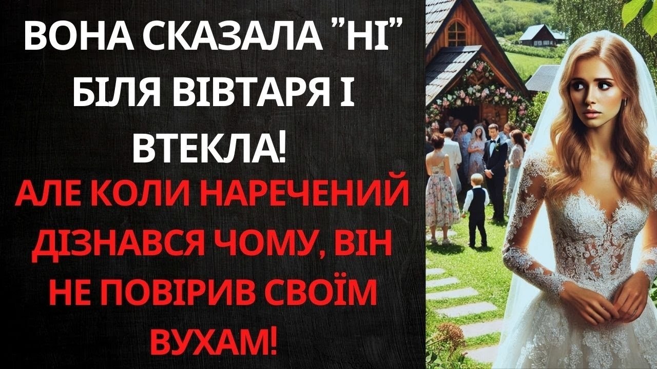 НАРЕЧЕНА ВТЕКЛА З ВЕСІЛЛЯ ПРЯМО З-ПІД ВІНЦЯ! ШОК! ТАКОГО НЕ ОЧІКУВАВ НІХТО!