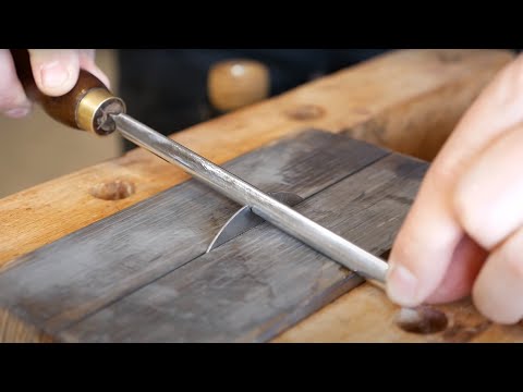 Видео: Заточка цикли. Подробно. Деревообработка / Sharpening of a scraper. Woodworking. Craft.