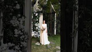 Shantel WEDDING/ Beautiful Bride short short shorts bride