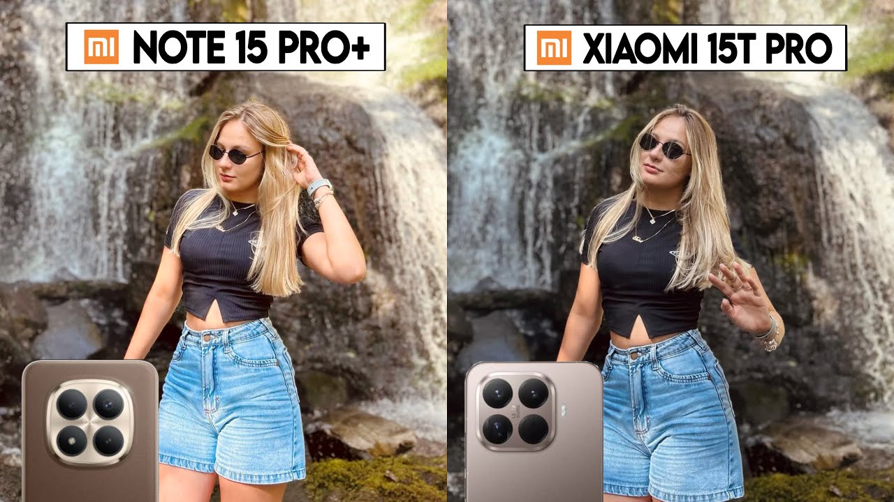 Redmi Note 15 Pro Plus Vs Xiaomi 15T Pro Camera Test & Comparison 