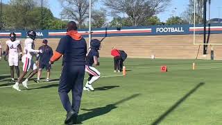 Sights and Sounds from UVA practice on 4/11