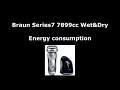 Braun Series 7 7899cc Wet&amp;Dry - Energy consumption - Charging test