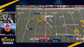 Michigan offensive film study with Al Borges - week 4 (Maryland)