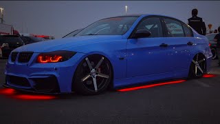 BMW E90 in Blue with Redlights Carporn