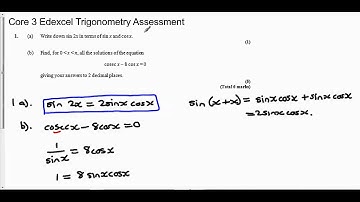 C3 Trigonometry Test Q1