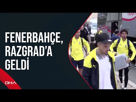 Fenerbahçe, Ludogorets maçı için Bulgaristan’ın Razgrad kentine geldi