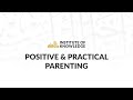 Positive & Practical Parenting | Sr. Hina Khan-Mukhtar | 5/7/16