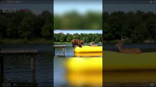 Grizzly &amp; Deer Go FULL SEND on Blob Launch! #shorts #funny #comedy #cuteanimals