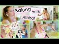 BAKING WTH ALISHA!!! + STARBUCKS SURPRISE!!