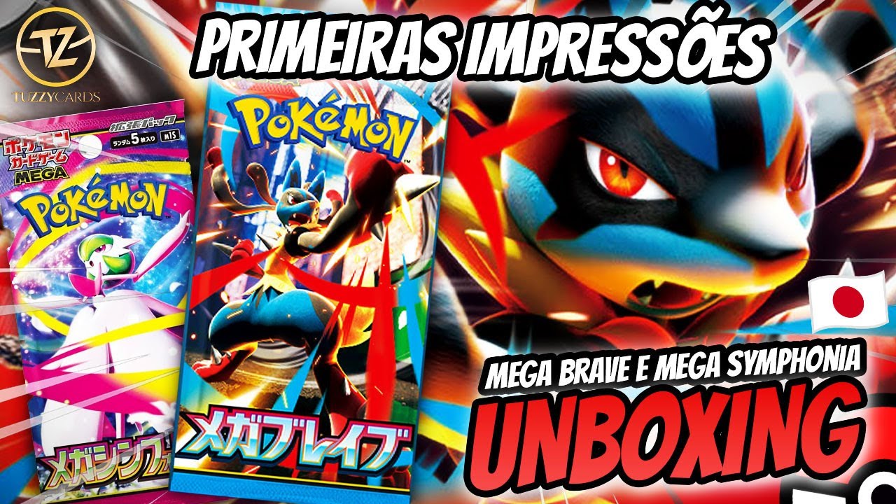PRIMEIRAS IMPRESSÕES de Mega Brave & Mega Symphony do Japão