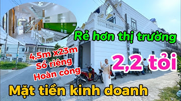 ✅HIẾM HOI 👉Còn sót lại căn góc giá rẻ hơn thị trường | đường Đinh Đức Thiện, KCN Cầu Tràm