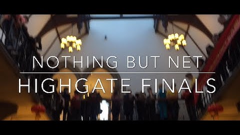 VEX Nothing But Net - Highgate Finals