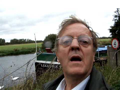 Newark- On-Trent Barge Laurence Goff  visit