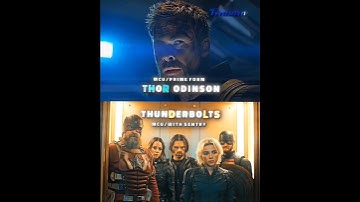 Mcu thor vs thunderbolts | Mcu thor vs Mcu sentry | riserayss , LONOWN | #shorts