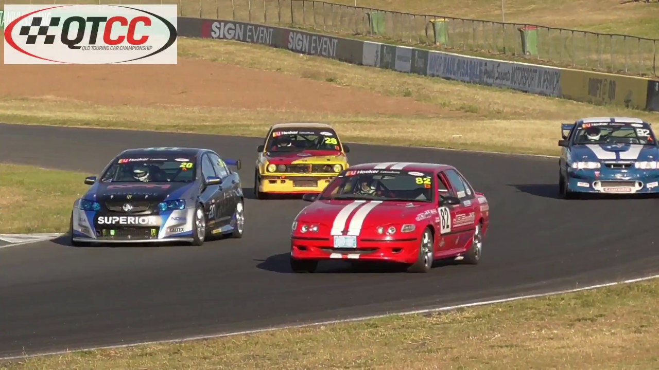 QTCC Round 6 Queensland Raceway Race 2 YouTube