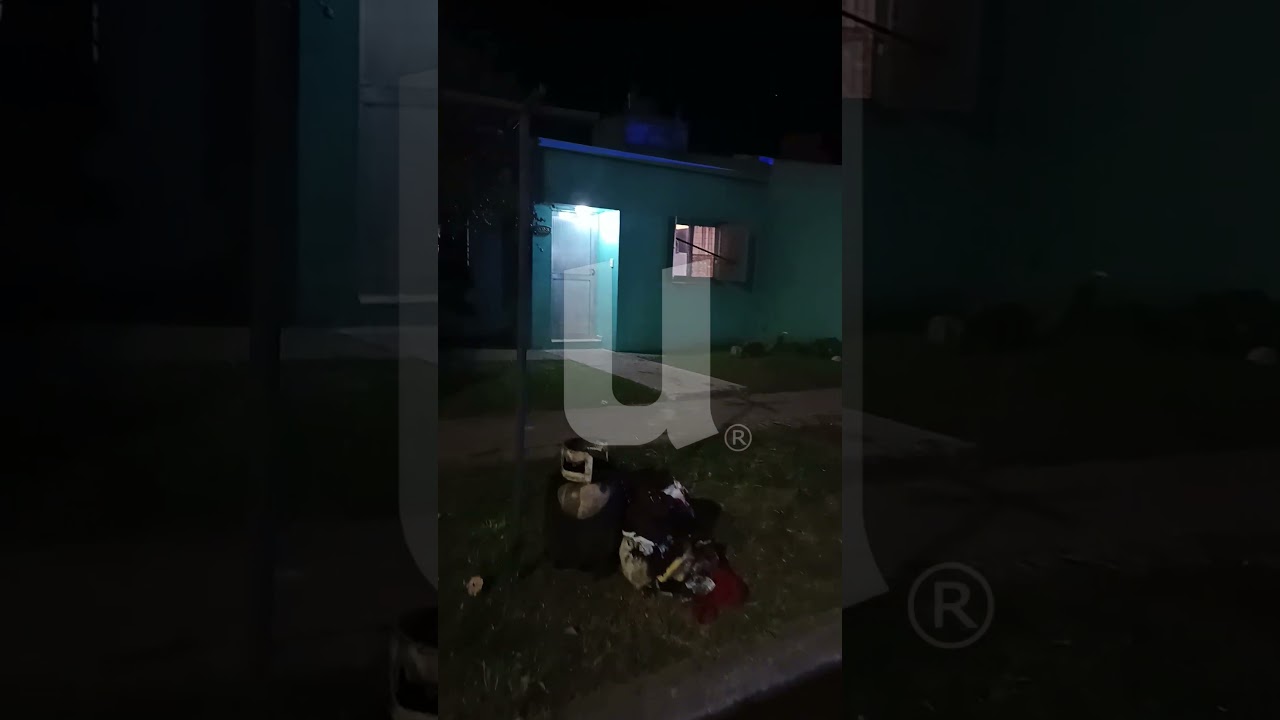 Principio de incendio en un domicilio