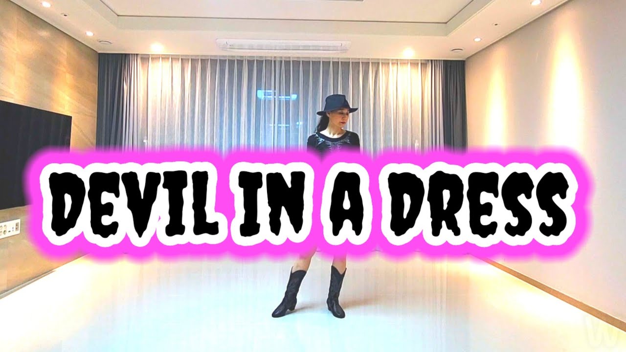 Devil in a Dress / Line Dance / Intermediate - YouTube