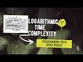 #7 Logarithmic Time Complexity | Big O of log(n) Explained | DSA Tutorial | Programming Rana Waqas