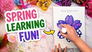 How to Use Our Spring Activity Pack for Preschool Learning 🌸