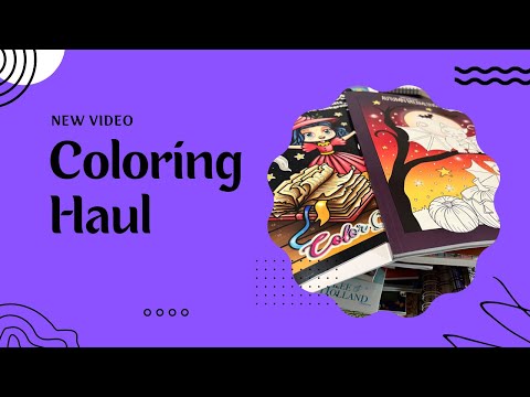 August Coloring And More Haul