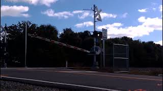 FEC AFW1 Work Train @ Hessey Avenue Crossing 11:46am 1/17/2022